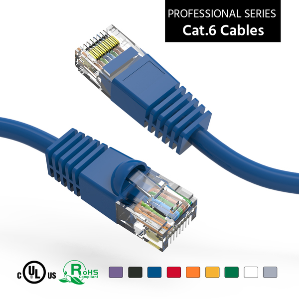 Bestlink Netware CAT6 UTP Ethernet Network Booted Cable- 1Ft- Blue 100701BL